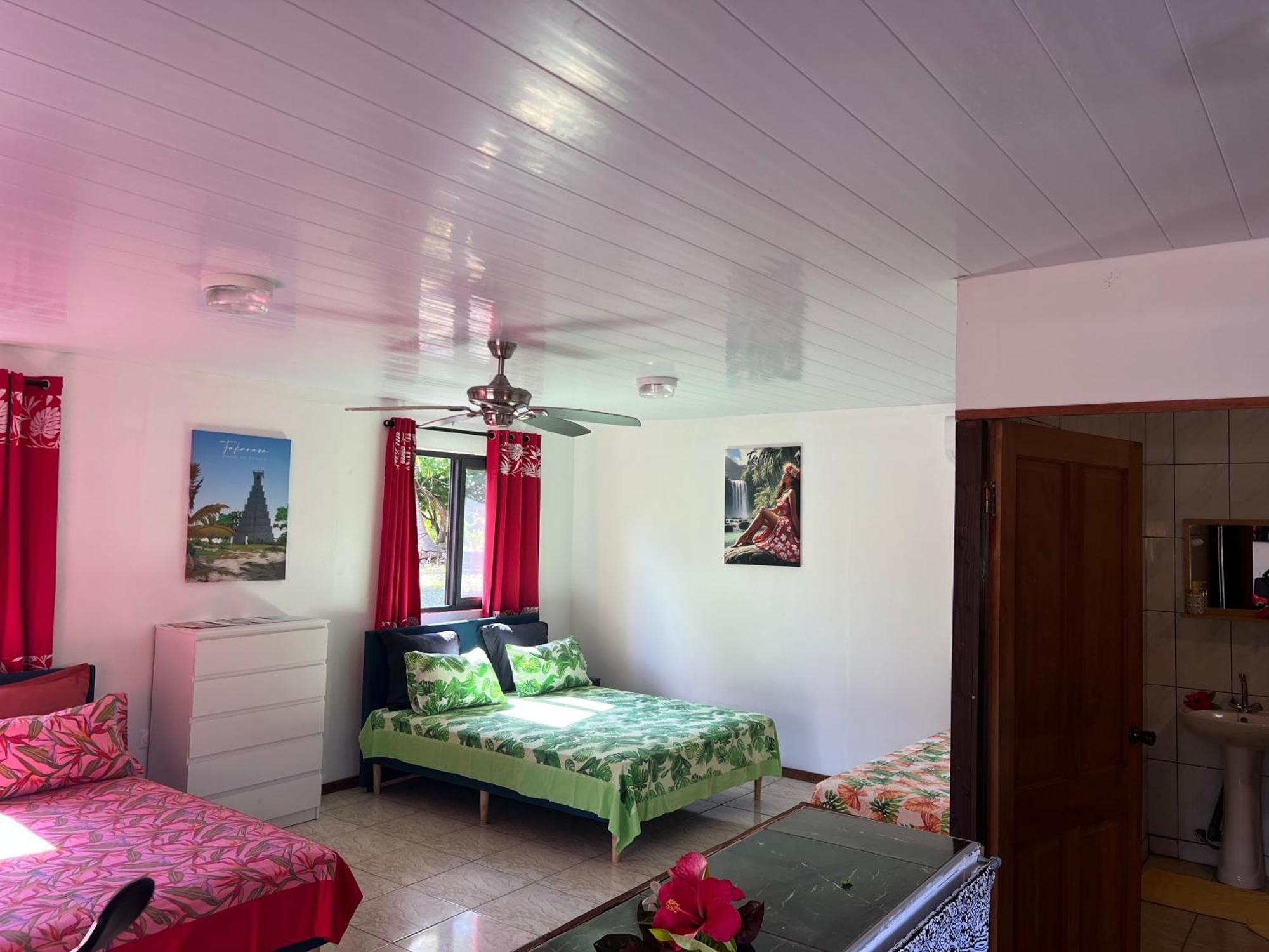 Korikori House Fakarava III Hotel Rotoava Ngoại thất bức ảnh